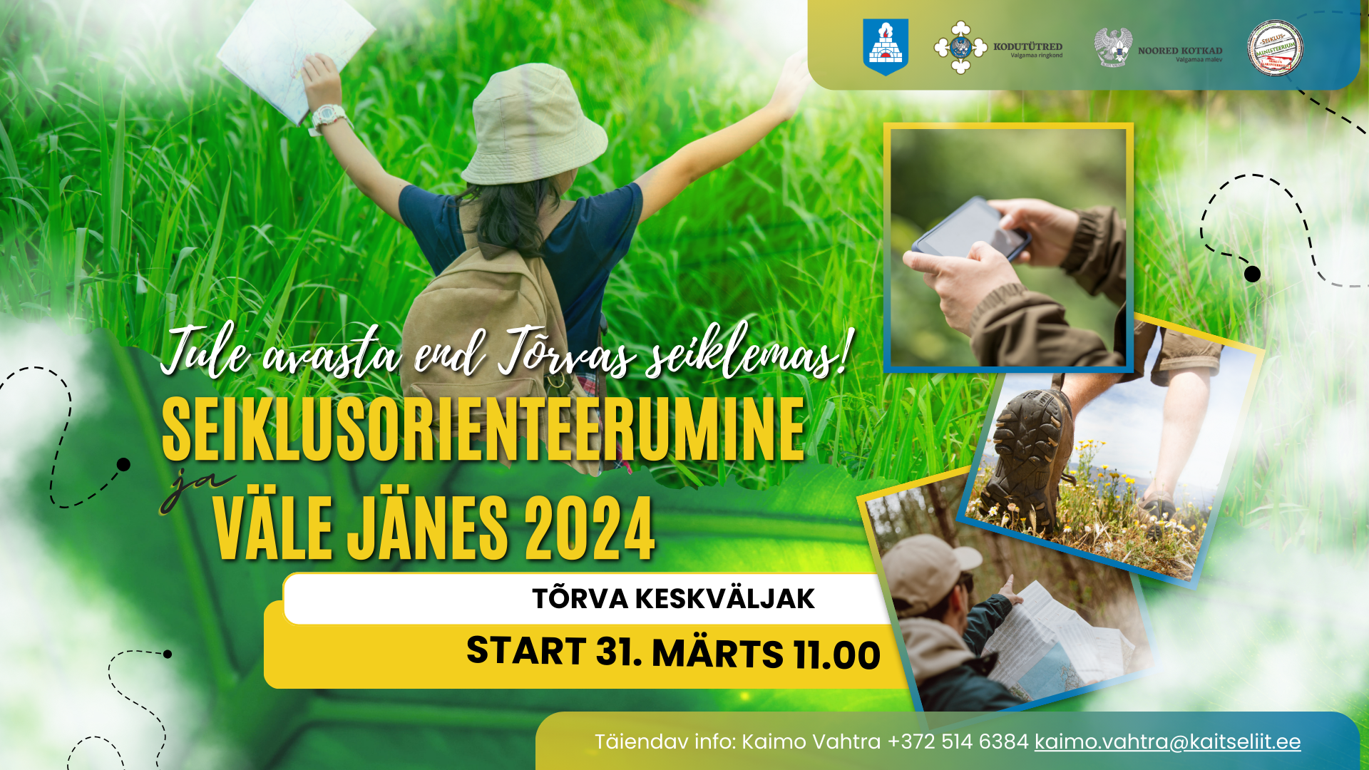 Tule avasta Tõrvas end seiklemas!