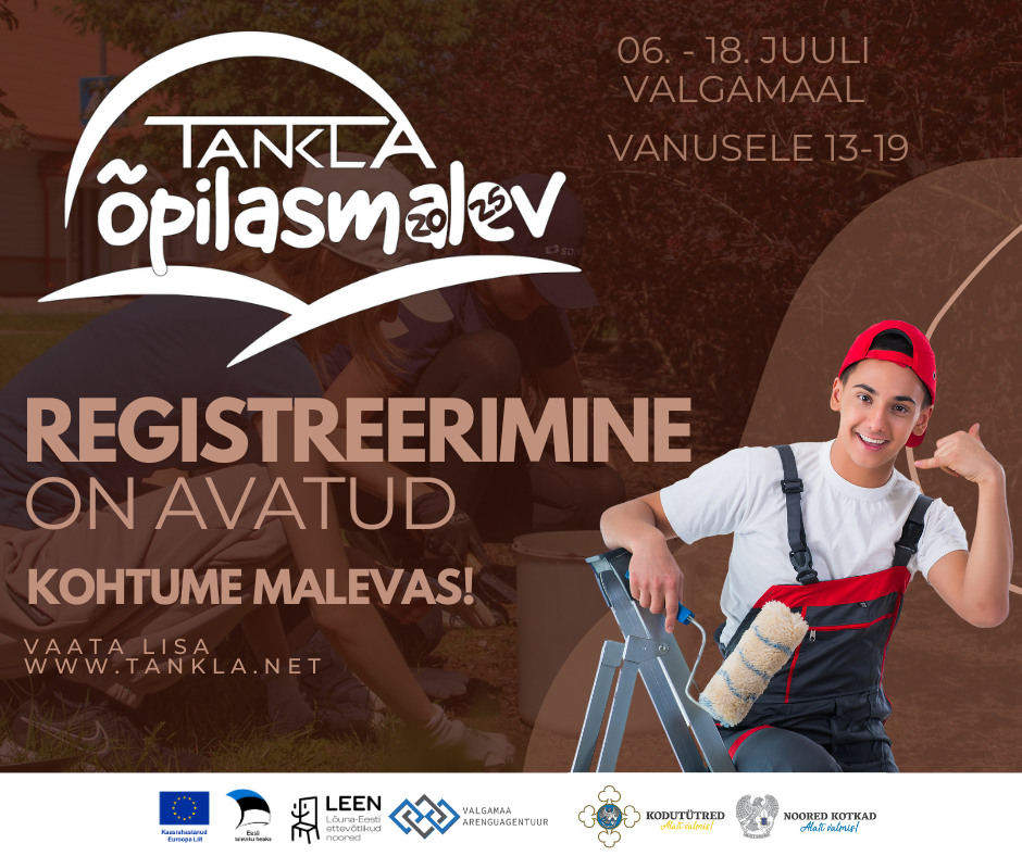 Valgamaa Õpilasmalev tuleb taas!