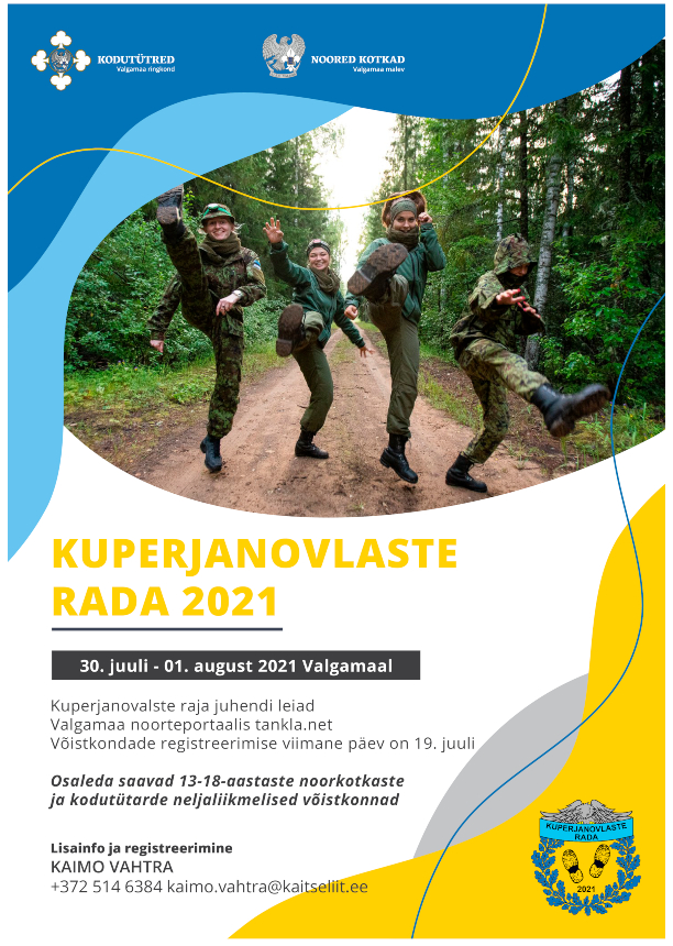 Kuperjanovlaste rada kutsub matkaselle võistlema
