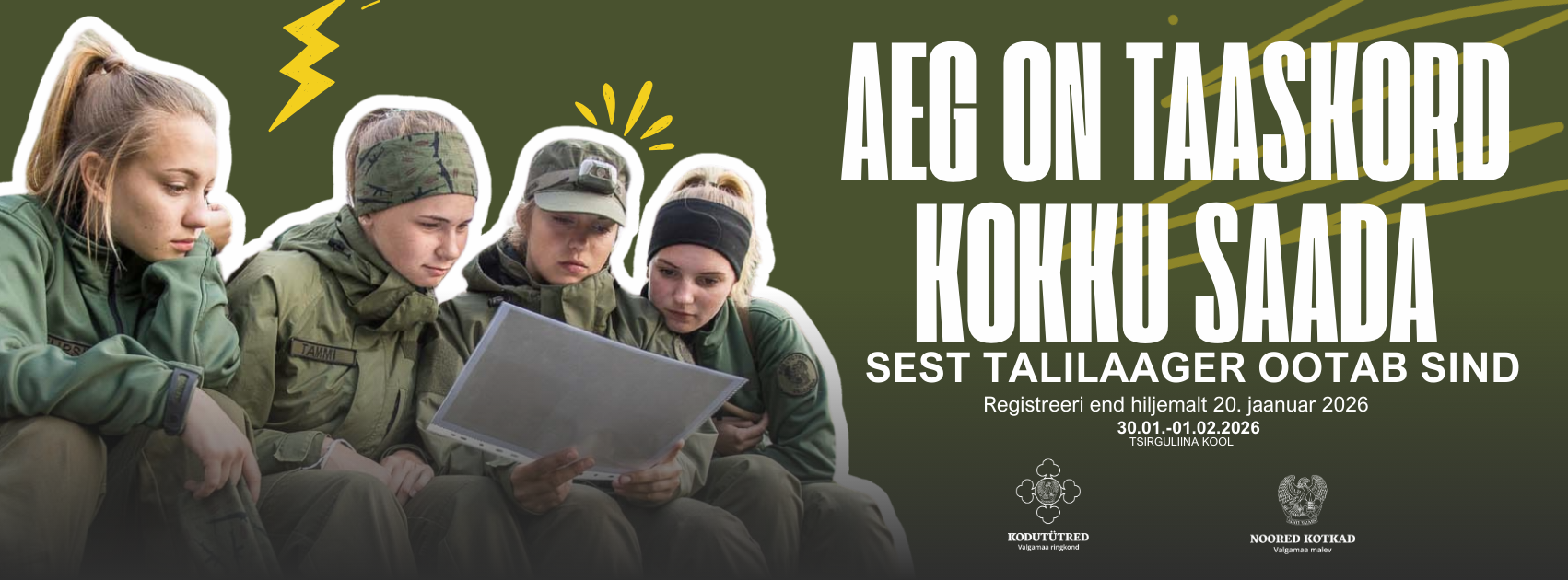 Kotkad-tütred - kohtume taas: Talilaager 2026
