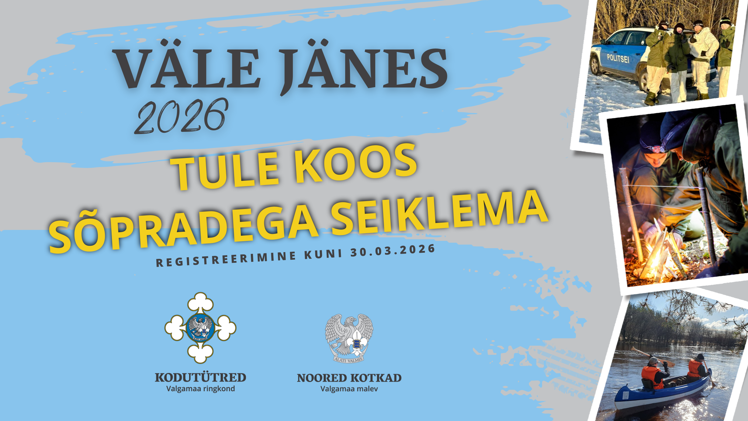 Sel aastal kohtuvad väledad jänesed Tõrvas!