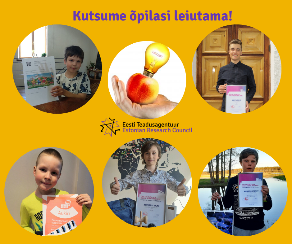 Õpilasi kutsutakse leiutama